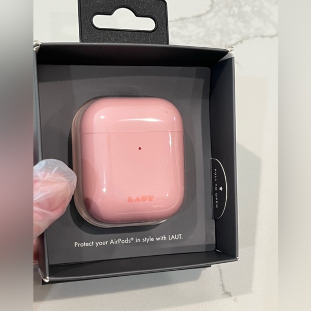 New in box LAUT Pink AirPods Case – Slim Protective Cover